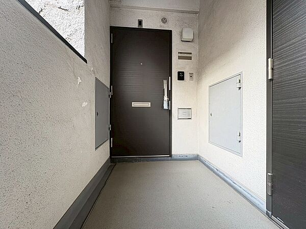 清潔感のある落ち着いた雰囲気の玄関です。