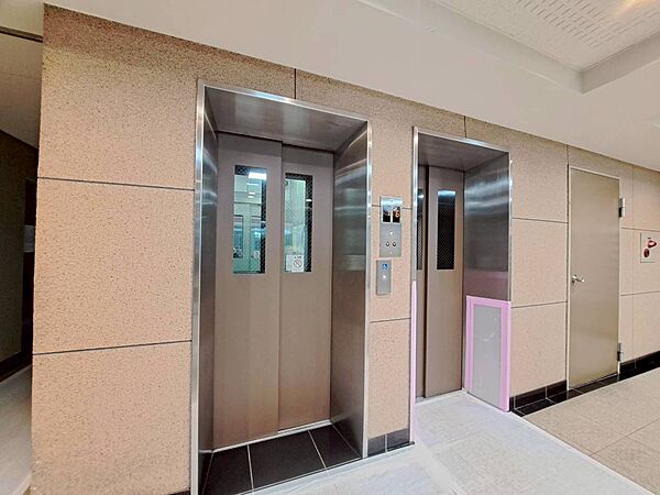 エレベーター完備のため荷物が多くなっても安心。