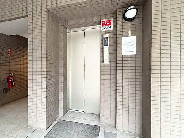 エレベーター完備のため荷物が多くなっても安心。