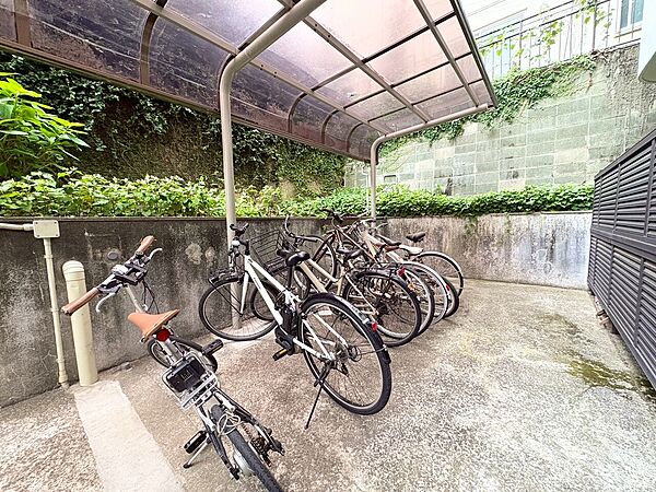 駐輪場も綺麗に整頓されています。※空き状況は都度ご確認下さい。