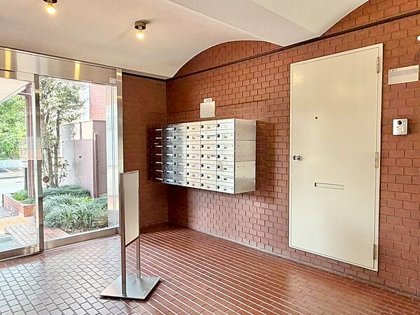 郵便受けも、きちんと管理されています。