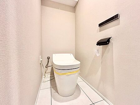 清潔感の高いお手洗い。