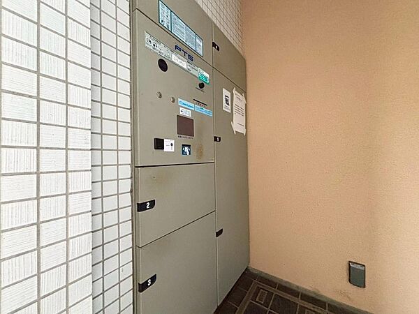 郵便受けも、きちんと管理されています。