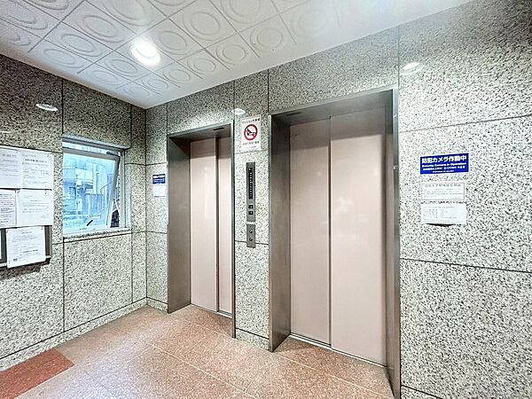 エレベーター完備のため荷物が多くなっても安心。