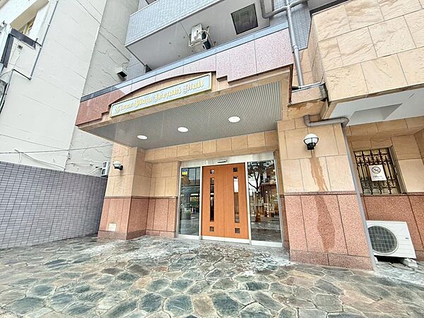 上質感漂う玄関アプローチです。