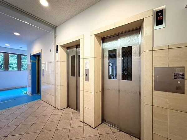 エレベーター完備のため荷物が多くなっても安心。