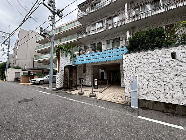 上質感漂う玄関アプローチです。