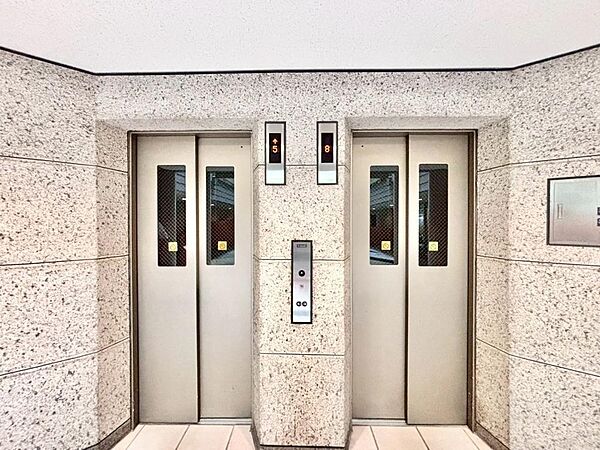 エレベーター完備のため荷物が多くなっても安心。