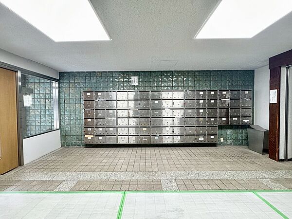 郵便受けも、きちんと管理されています。