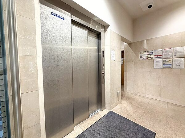 エレベーター完備のため荷物が多くなっても安心。