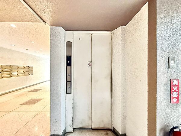 エレベーター完備のため荷物が多くなっても安心。