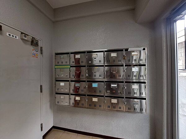 郵便受けも、きちんと管理されています。