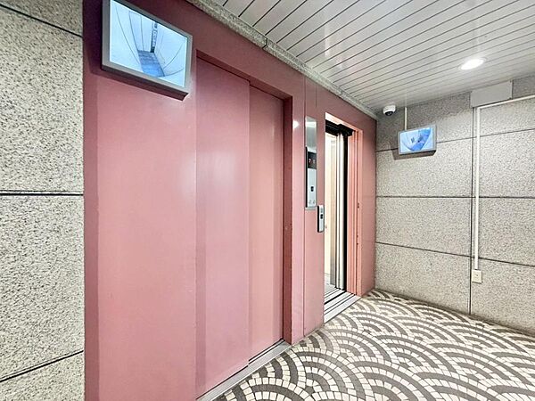 エレベーター完備のため荷物が多くなっても安心。
