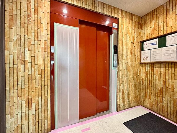エレベーター完備のため荷物が多くなっても安心。
