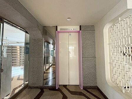 エレベーター完備のため荷物が多くなっても安心。