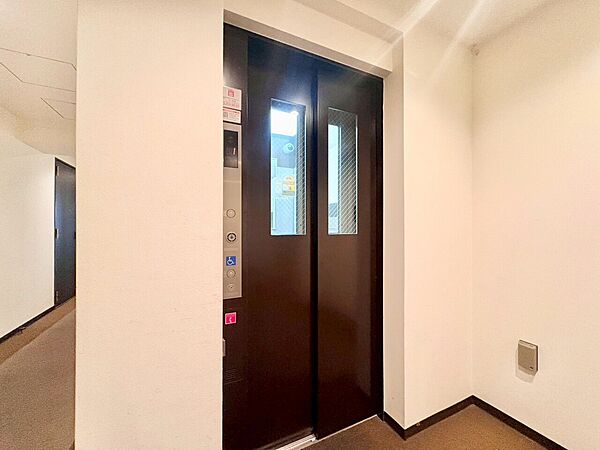 エレベーター完備のため荷物が多くなっても安心。
