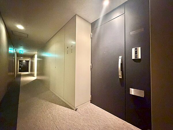 清潔感のある落ち着いた雰囲気の玄関です。