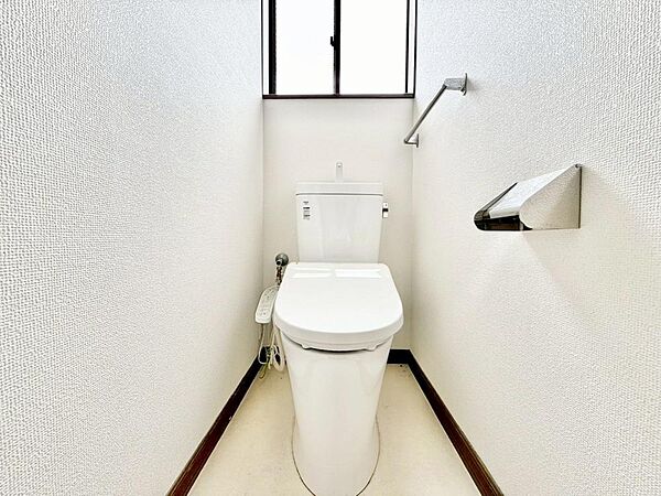 清潔感の高いお手洗い。