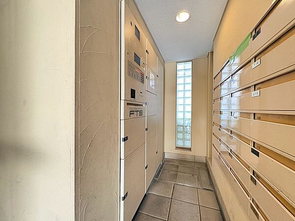 郵便受けも、きちんと管理されています。