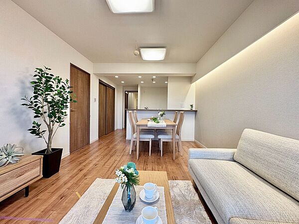 充実した生活は伸びやかな居室空間から始まります。