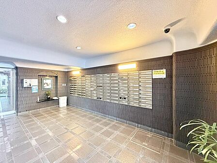 郵便受けも、きちんと管理されています。