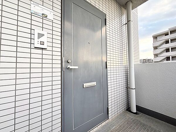 清潔感のある落ち着いた雰囲気の玄関です。