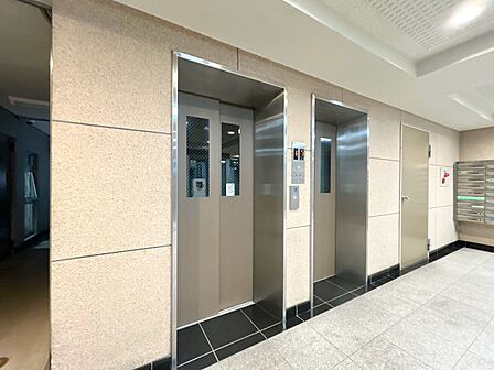 エレベーター完備のため荷物が多くなっても安心。