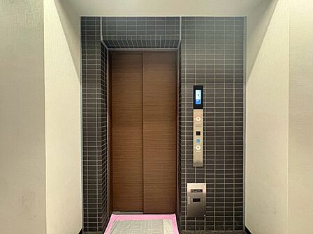 エレベーター完備のため荷物が多くなっても安心。
