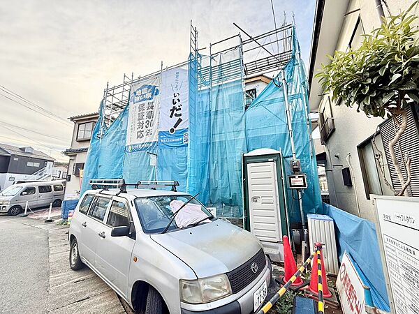 飽きのこないシンプルモダンな外観です。