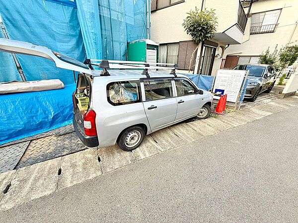 駐車スペースが嬉しいですね。