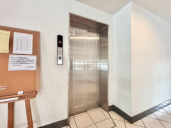 エレベーター完備のため荷物が多くなっても安心。