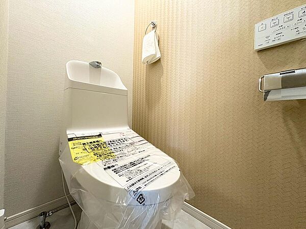 清潔感の高いお手洗い。