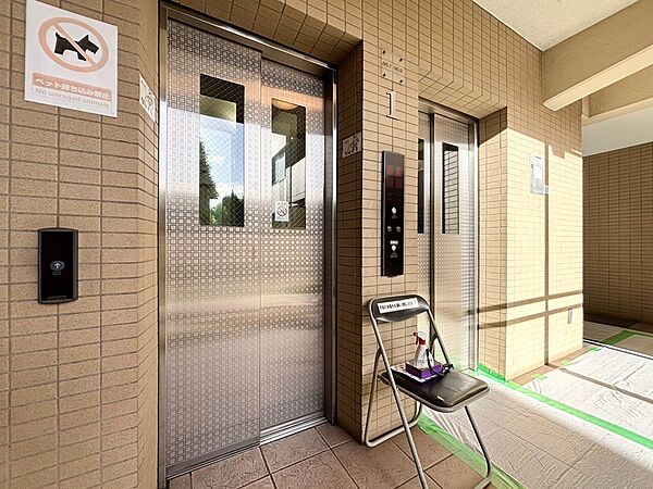 エレベーター完備のため荷物が多くなっても安心。