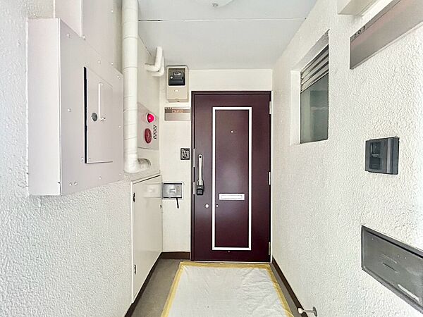 清潔感のある落ち着いた雰囲気の玄関です。