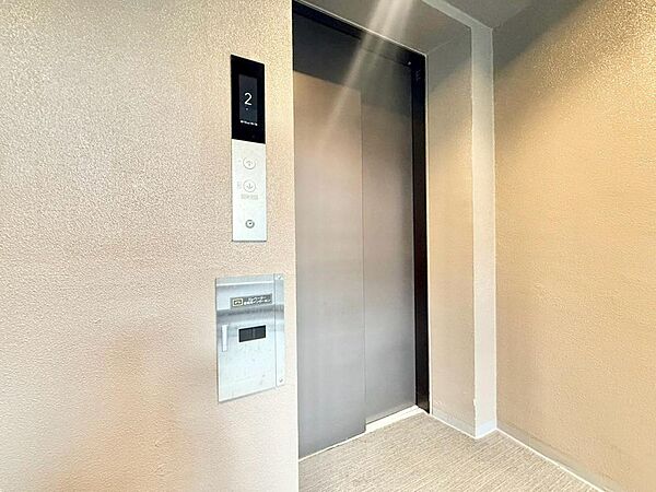 エレベーター完備のため荷物が多くなっても安心。