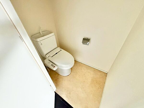 清潔感の高いお手洗い。