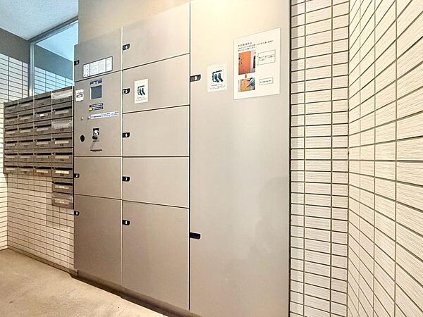 郵便受けも、きちんと管理されています。