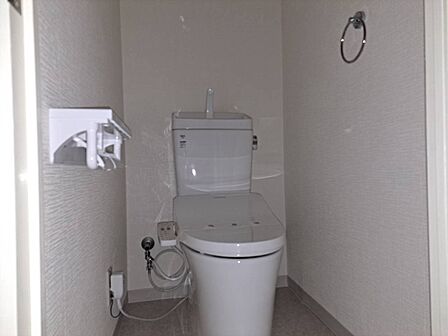 清潔感の高いお手洗い。