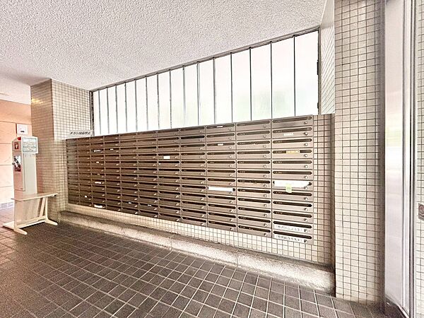郵便受けも、きちんと管理されています。