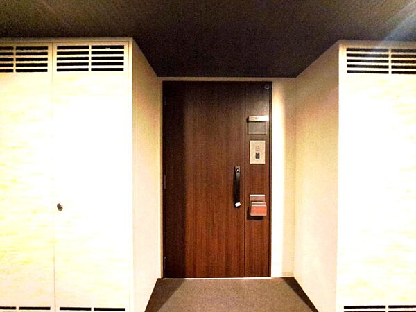 清潔感のある落ち着いた雰囲気の玄関です。