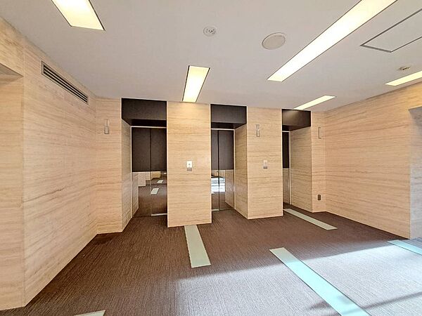 エレベーター完備のため荷物が多くなっても安心。