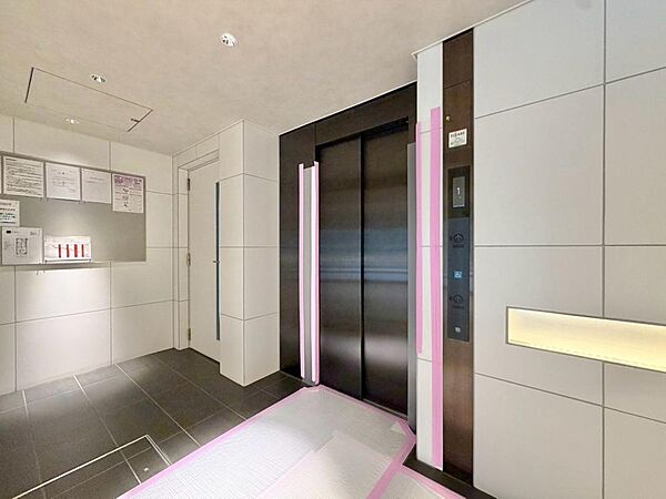 エレベーター完備のため荷物が多くなっても安心。