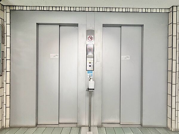 エレベーター完備のため荷物が多くなっても安心。