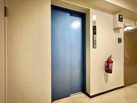 エレベーター完備のため荷物が多くなっても安心。