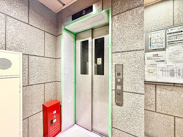 エレベーター完備のため荷物が多くなっても安心。