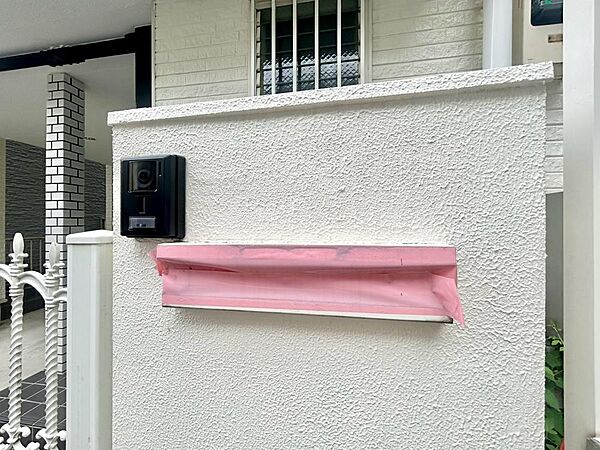郵便受けも、きちんと管理されています。