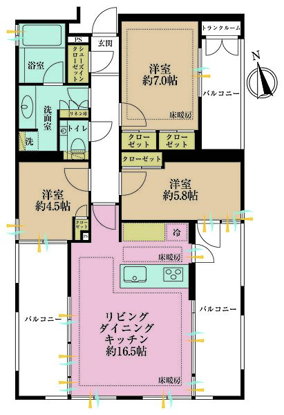 間取り：313004872605