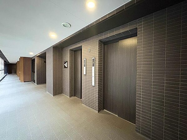 エレベーター完備のため荷物が多くなっても安心。