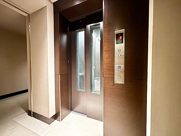 エレベーター完備のため荷物が多くなっても安心。