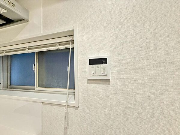 見やすい画面で操作しやすい給湯パネル。